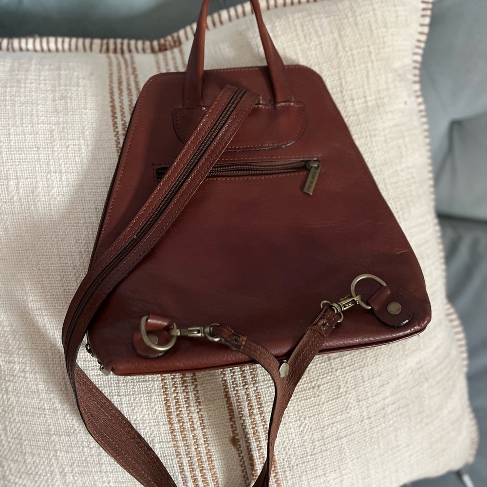 SIMONA FERRI Mini Leather Backpack - Picture 4 of 7